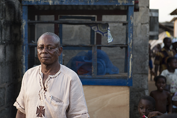 Abeusi (fishing village) in Shama Region, Ghana