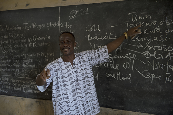 Tarkwa Methodist Junior School in Tarkwa, Western Region, Ghana